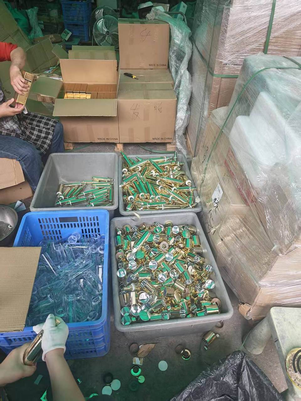 佛山销毁车间-工作人员现场作业